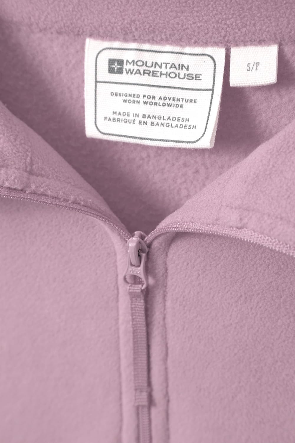Mountain Warehouse Camber Womens Fleece - Lightweight Ladies Casual Sweater Top, Breathable, Zip Nec