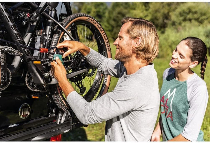 ABUS Bügelschloss Granit XPlus 540 + USH-Halterung - Fahrradschloss mit 13 mm starkem Bügel und XPlu