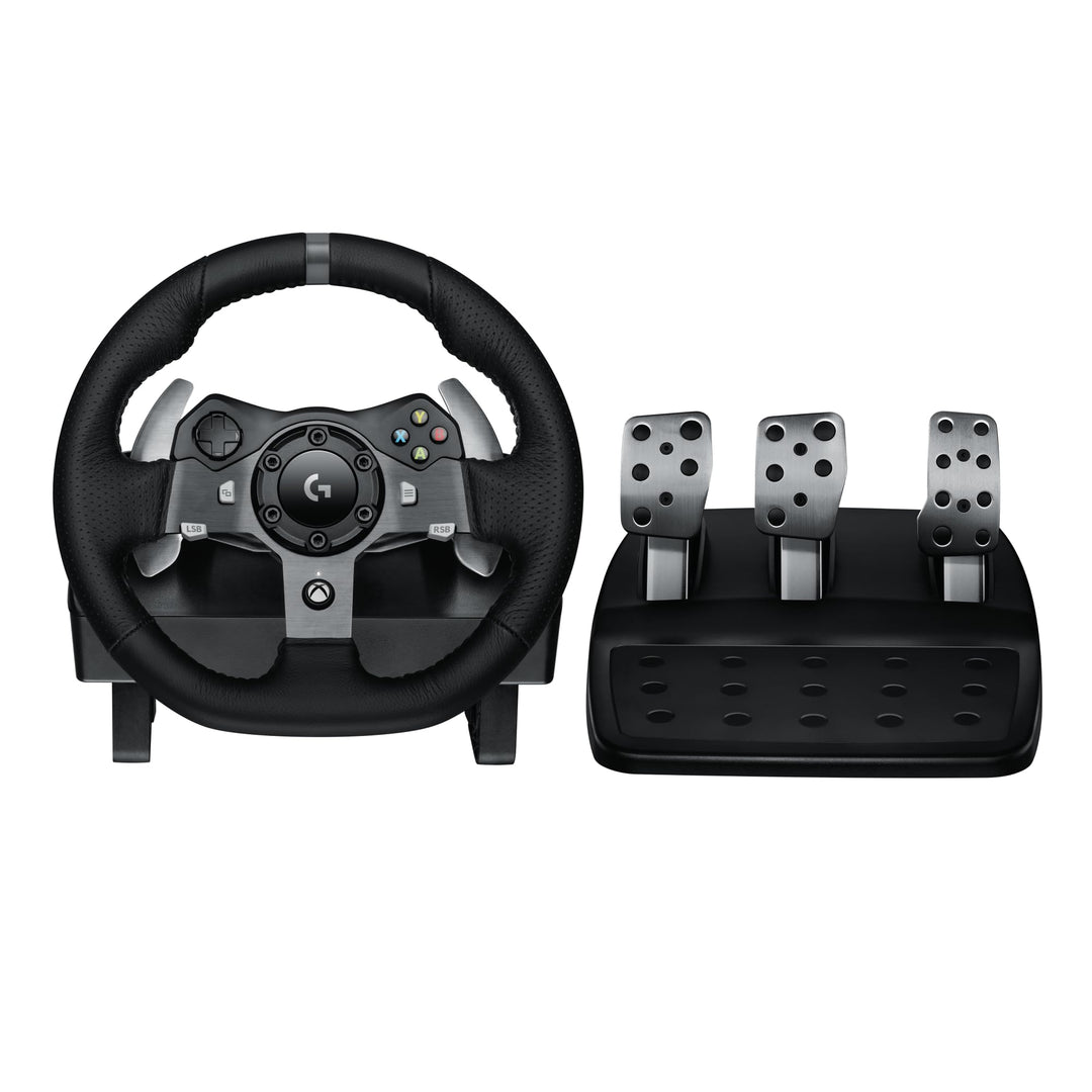 Logitech G G920 Driving Force Gaming Rennlenkrad, Zweimotoriges Force Feedback, 900° Lenkbereich, Ra