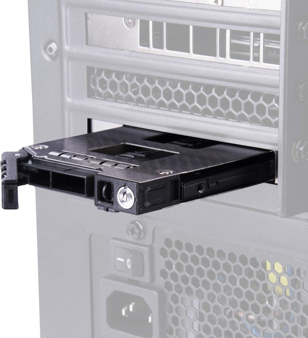 SilverStone Technology EXB02, 2,5-Zoll (9.5mm)-SAS-12-Gbit/s-oder-SATA-6-Gbit/s-zu-Erweiterungskarte