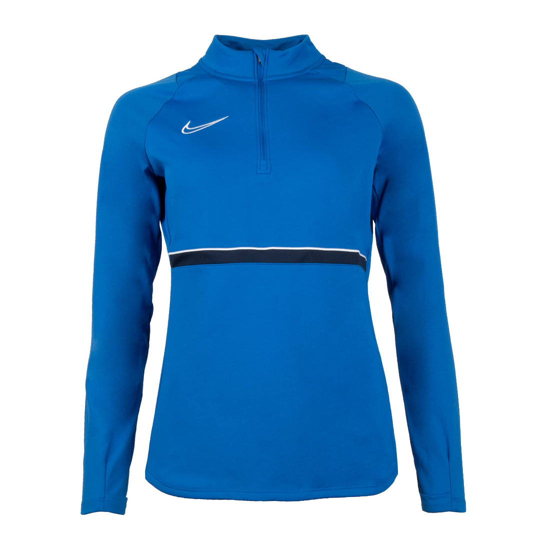 NIKE Damen Dri-fit Academy 21 Trainings-Sweatshirt XS Royal Blue/White/Obsidian/White, XS Royal Blue