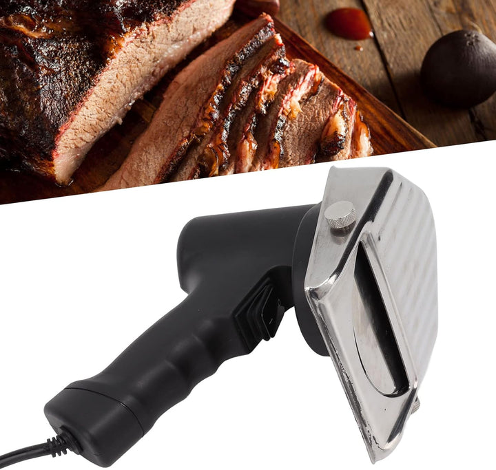 Topyond Dönnerschneider 80W Kebabschneider,Türkisches Schawarma Dönermesser Einstellbare Dicke,Elekt