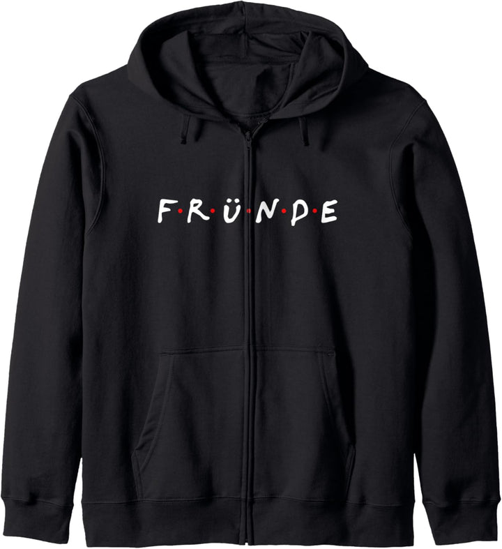 FRÜNDE. Freunde Jeck. Köln Kölle Liebe Heimat Kult Kapuzenjacke