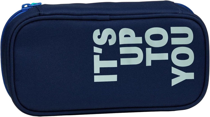 Satch Schlamperbox extra gross inkl. Trennfach Reissverschlussfach Stiftehalter Geodreieck Sichtfens