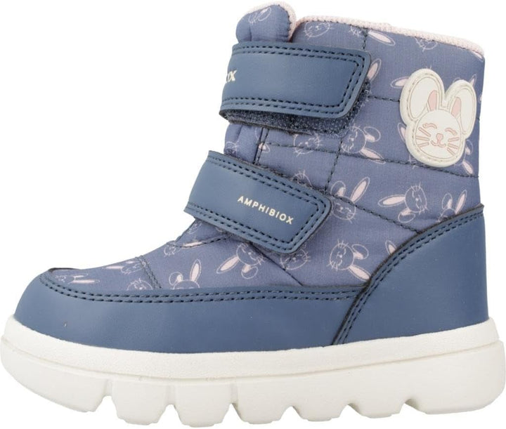 Geox Mädchen B Willaboom Girl B AAnkle Boot 21 EU Avio, 21 EU Avio