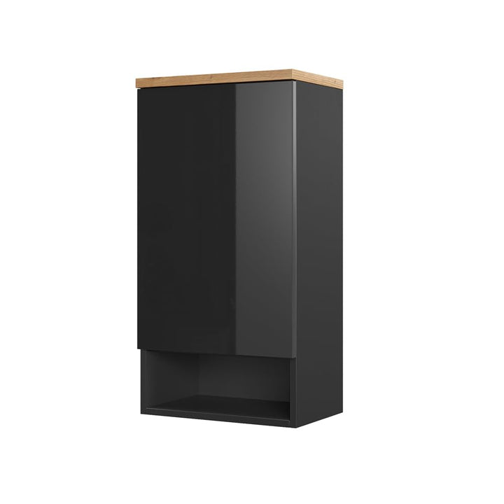 Vicco Badschrank Eden, Anthrazit/Artisan-Eiche, 40 x 77 cm Anthrazit Hängeschrank, Anthrazit Hängesc