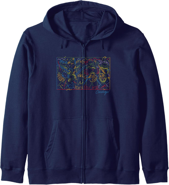 Teenage Mutant Ninja Turtles Rainbow Cowabunga Kapuzenjacke