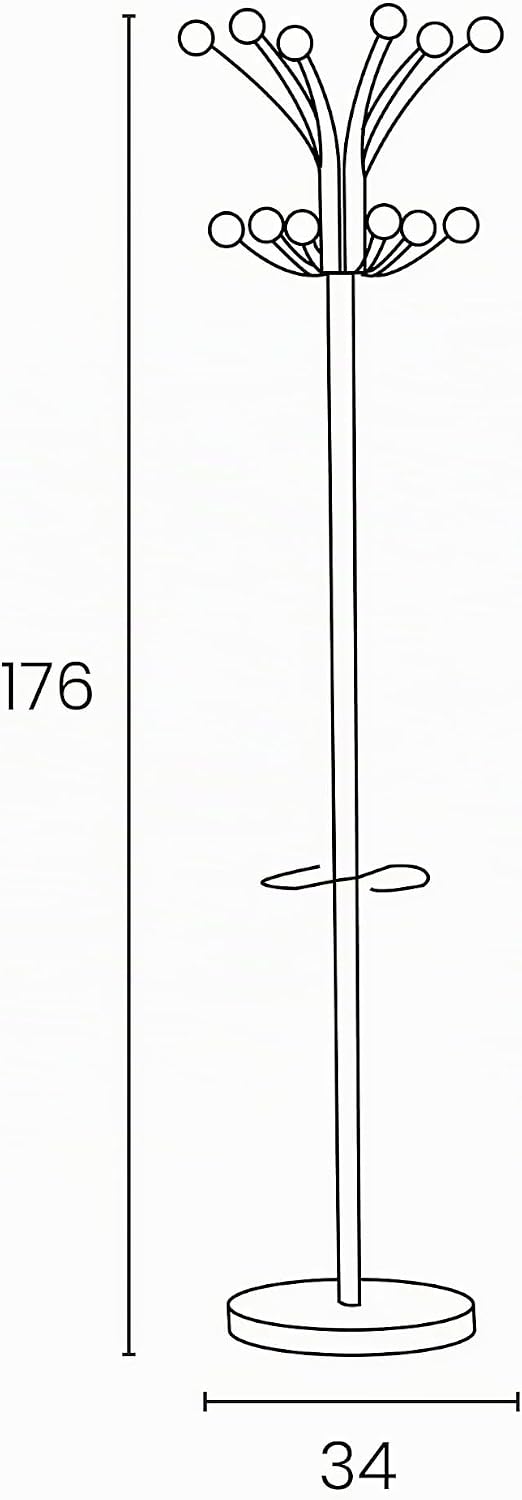 UNILUX Garderobenständer Hakea, 176 cm