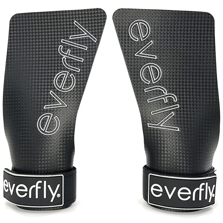 Everfly Fitness Handschuhe für Crossfit - Grips Herren Damen - Ohne Löcher - Carbonfaser - Trainings