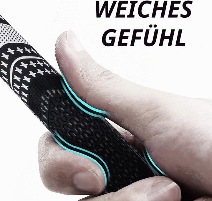 CRESTGOLF Golfgriffe Aktualisierte Multi-Compound-Golfgriffe für Golfschläger, Golf Grips Set mit 13