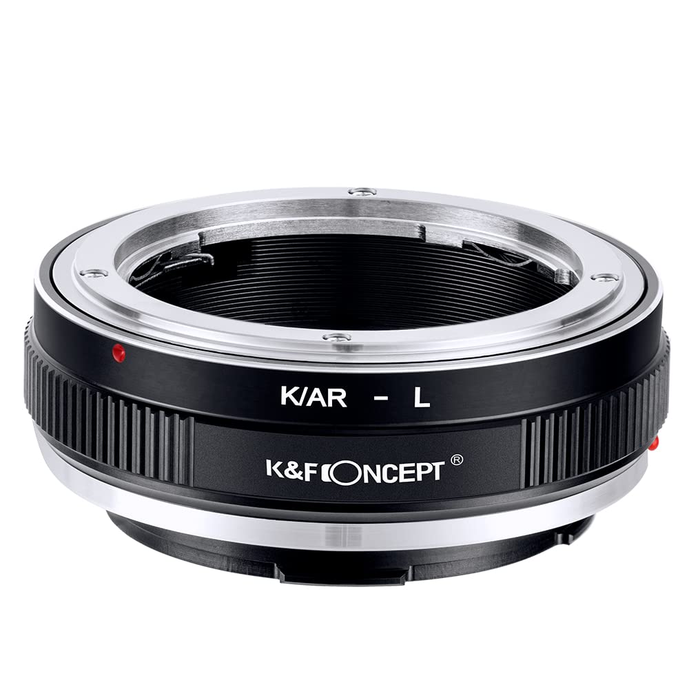 K&F Concept Objektivhalterungsadapter K/AR-L Manueller Fokus Kompatibel mit Konica AR-Objektiv auf L