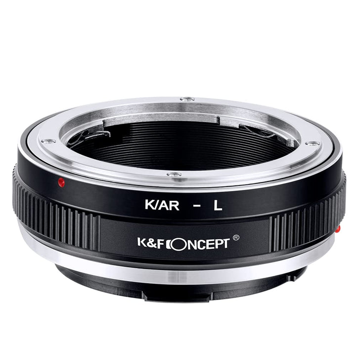 K&F Concept Objektivhalterungsadapter K/AR-L Manueller Fokus Kompatibel mit Konica AR-Objektiv auf L