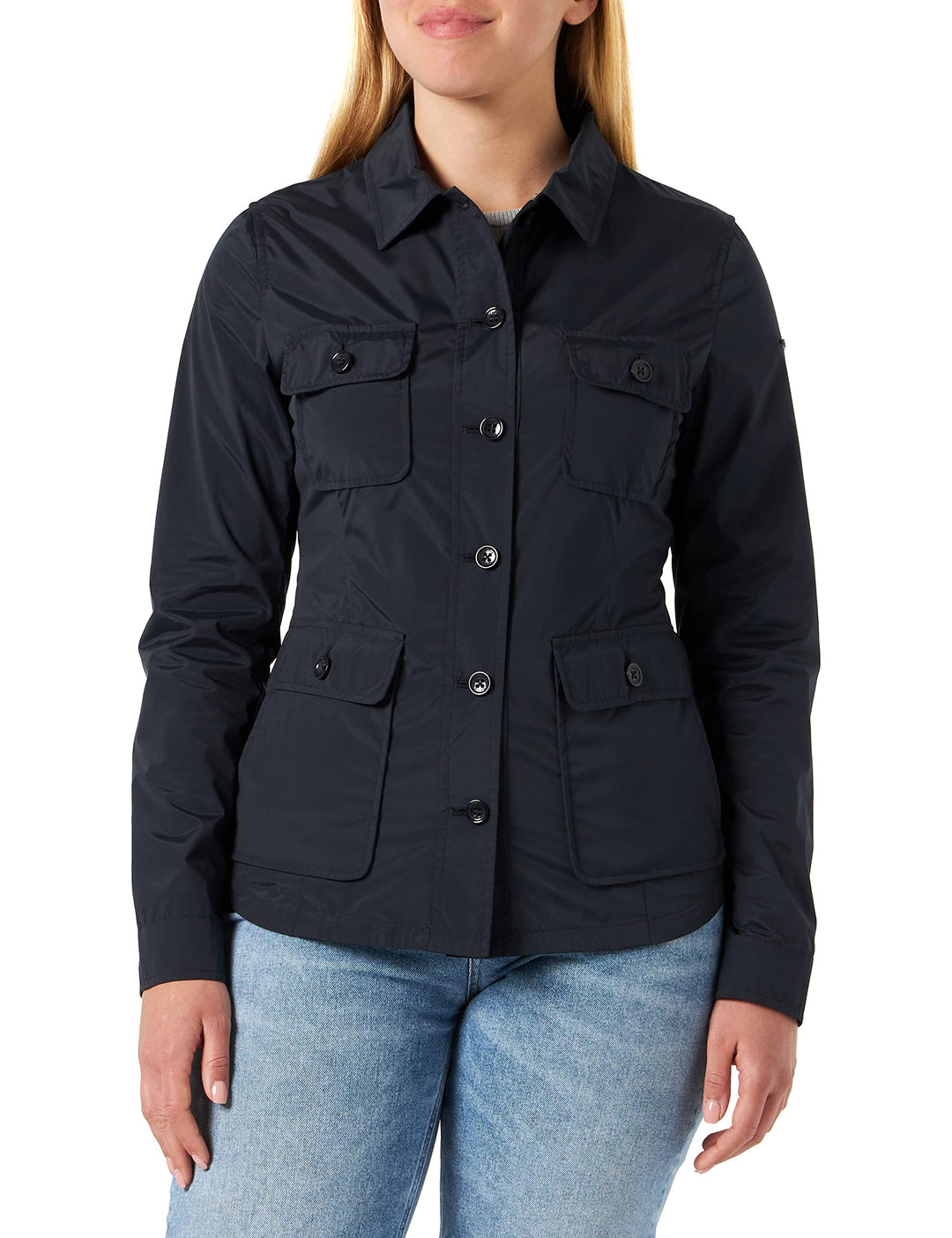 Geox Damen W Dandra Jacket 40 Sky Captain, 40 Sky Captain