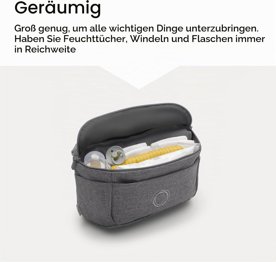 Bugaboo Organizer Deep Indigo Wickeltasche, kompakte Grösse, mehrere Taschen, Deep Indigo