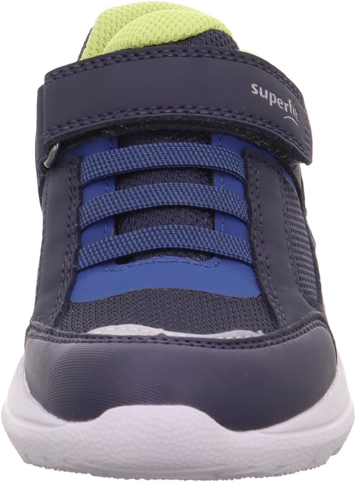 Superfit Jungen Rush Sneaker 23 EU Blau Hellgrün 8000, 23 EU Blau Hellgrün 8000