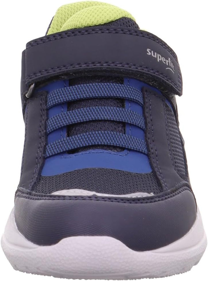 Superfit Jungen Rush Sneaker 23 EU Blau Hellgrün 8000, 23 EU Blau Hellgrün 8000