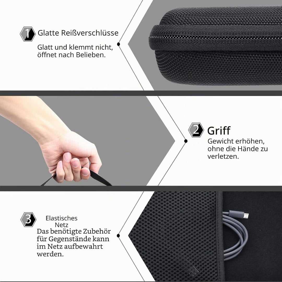 co2CREA Hartschalen-Schutzhülle kompatibel mit Logitech MX Keys Mini Kabellose Tastatur und Anywhere