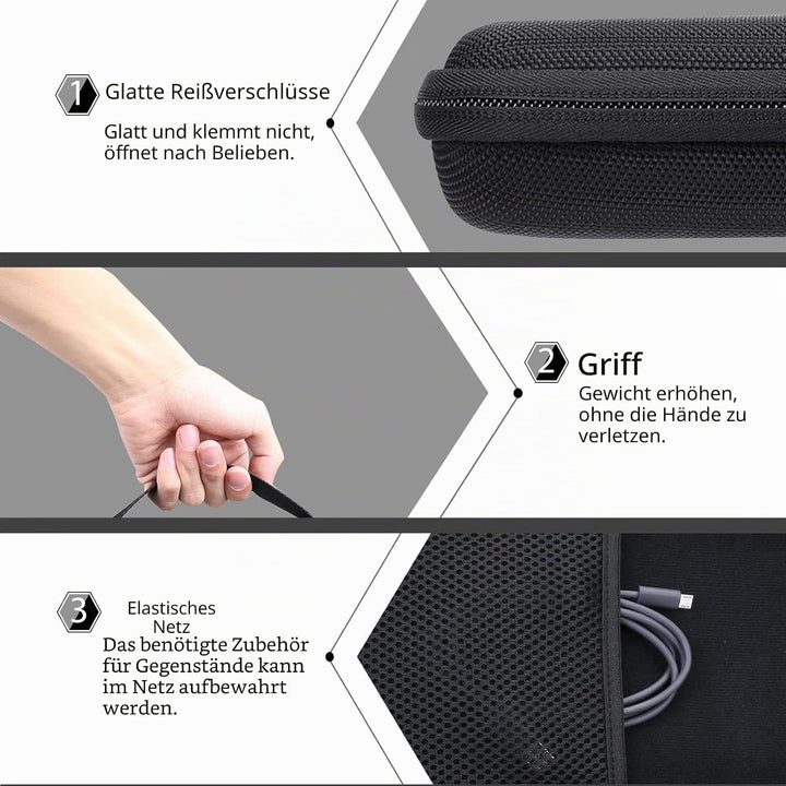 co2CREA Hartschalen-Schutzhülle kompatibel mit Logitech MX Keys Mini Kabellose Tastatur und Anywhere