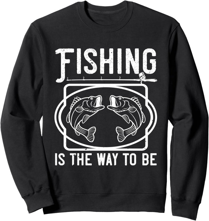 Angler Klamotten, Angler Spruch Sweatshirt