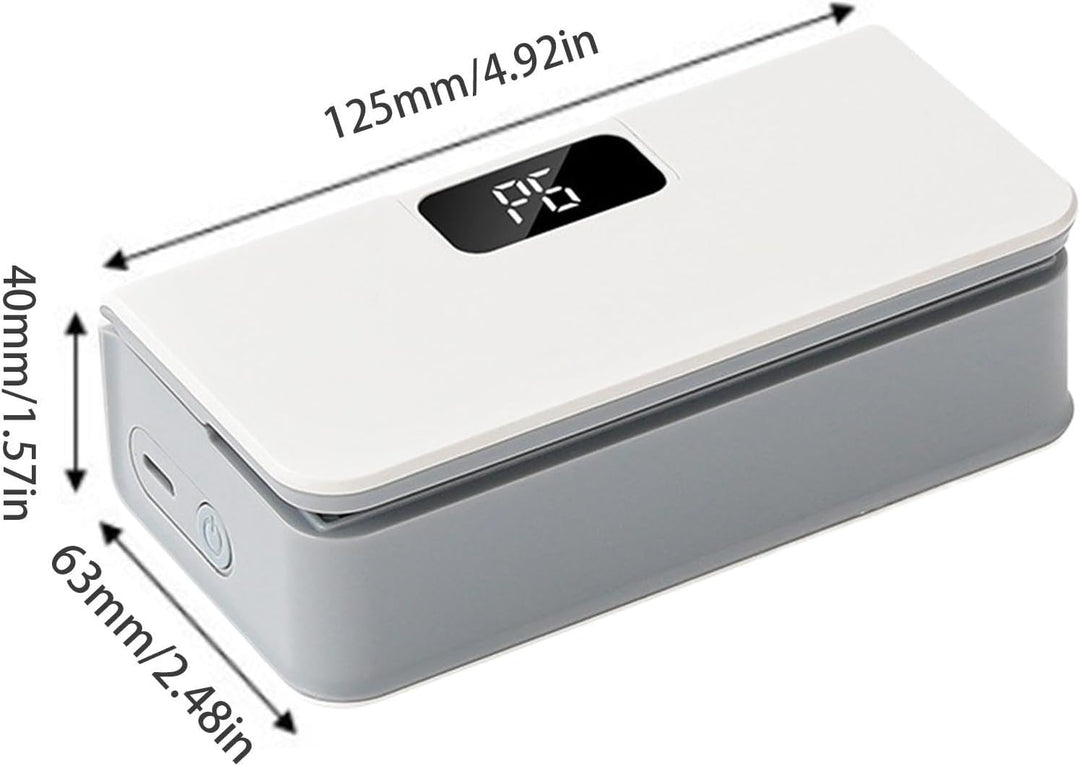 Mini Bag Sealer with Cutter And Magnet, 2 in 1 Portable Magnetic Snack Bag Sealer for Fridge Food St