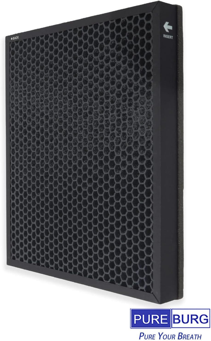 PUREBURG Vital 100S-RF Ersatzfilter kompatibel mit Levoit Vital 100s Luftreiniger,2er-Pack H13 HEPA