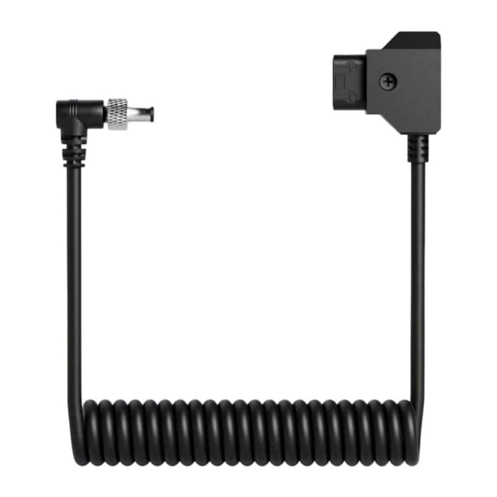 Atomos to DC Locked Connector Barrel Coiled Cable