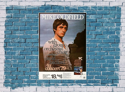 Mike Oldfield - Exposed Live, Frankfurt 1979 » Konzertplakat/Premium Poster | Live Konzert Veranstal