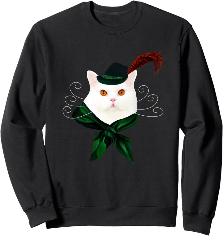 Katze in Tracht Sweatshirt