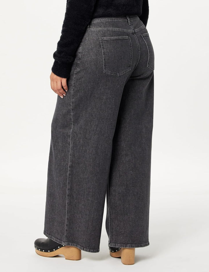 The Drop Jeans für Damen, Frida Relaxed Fit 25 Faded Carbon, 25 Faded Carbon