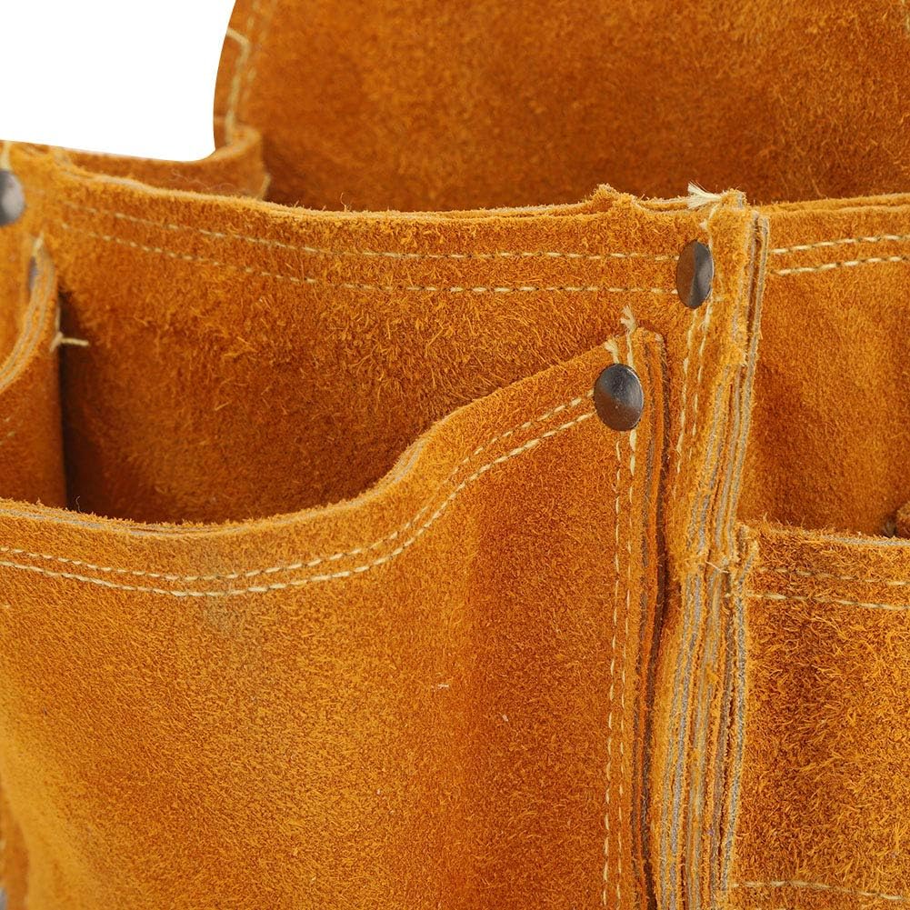 Annadue Werkzeuggürteltasche, Werkzeugtasche für die Holzbearbeitung, Dicke, verschleissfeste Nagelt