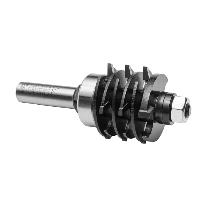 ENT 16320 Finger-Verleimfräser HW, Schaft (S) 12 mm, Durchmesser (D) 40 mm, NL 40 mm, T 6 mm, SL 32