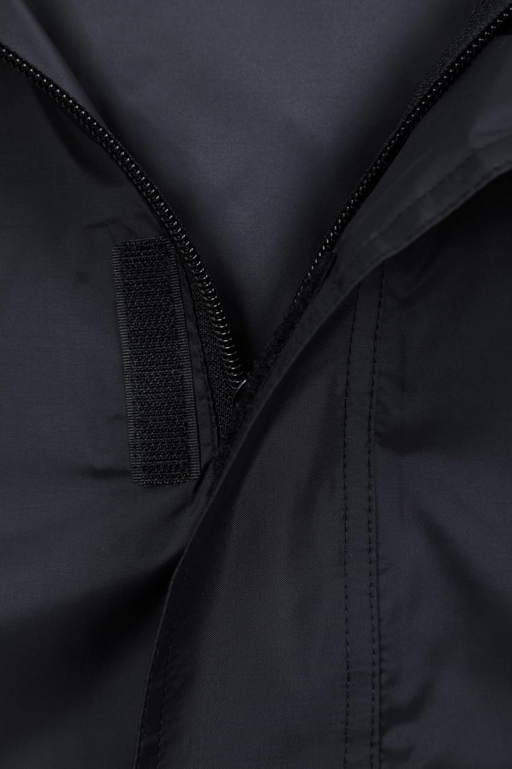 Mountain Warehouse Pakka Herren Wasserdicht Leichte verpackbare Regen Renn Sport Jacke XXS Schwarz,