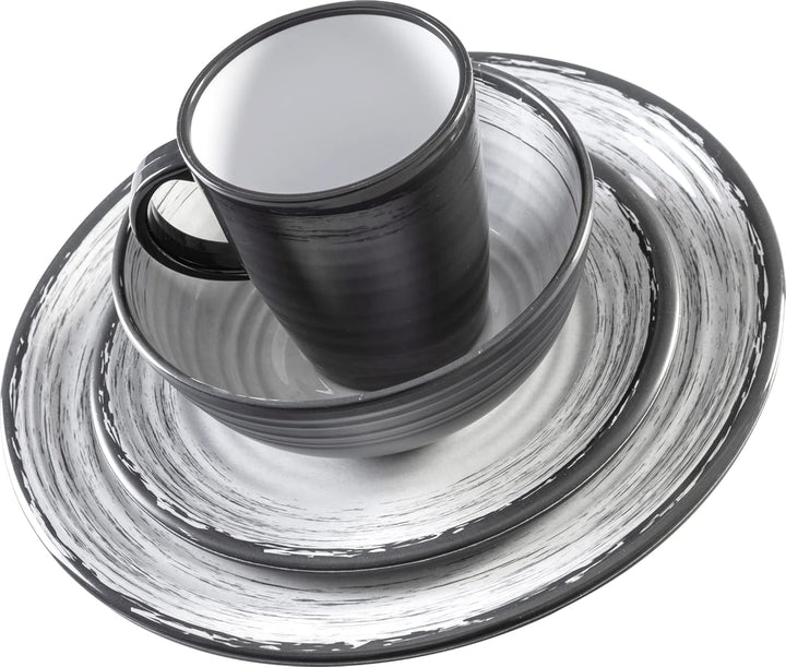 Brunner 0830143N.C3S Campinggeschirr Set für 2 Personen, Tête-À-Tête Granada, 8-teilig