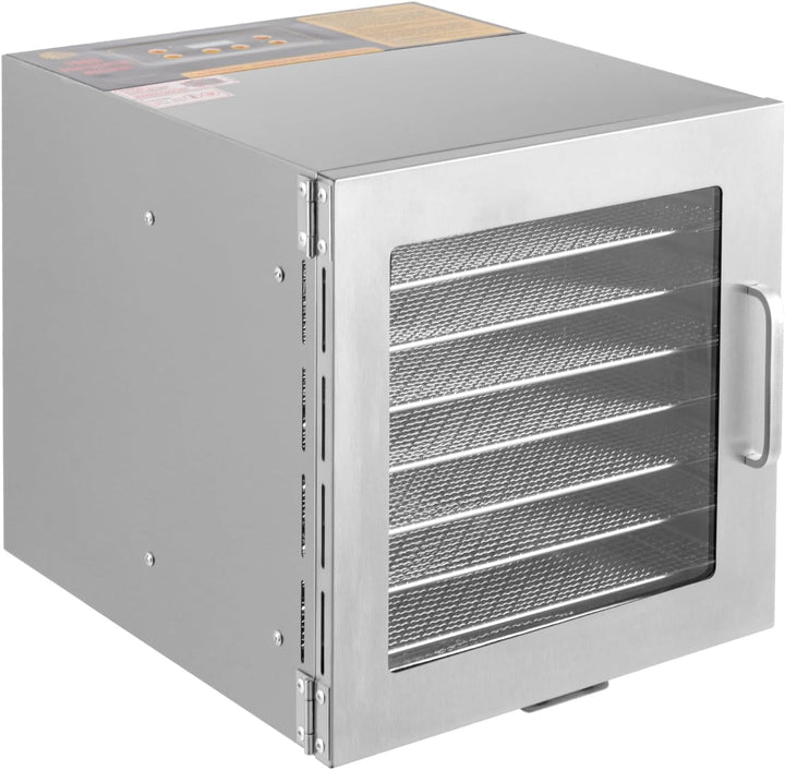 8 Ebenen Lebensmittel Dehydrator Maschine, Edelstahl Food Trockner für den Heimgebrauch, Trocknungsm