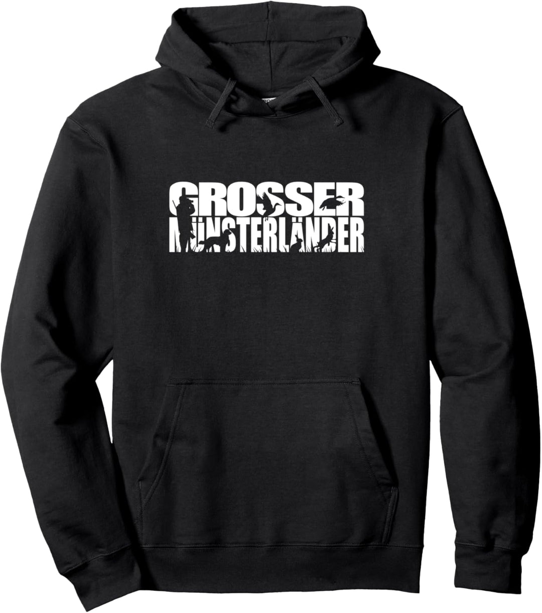 Grosser Münsterländer Hunde Jagdhund Jäger Jagdhunde Pullover Hoodie