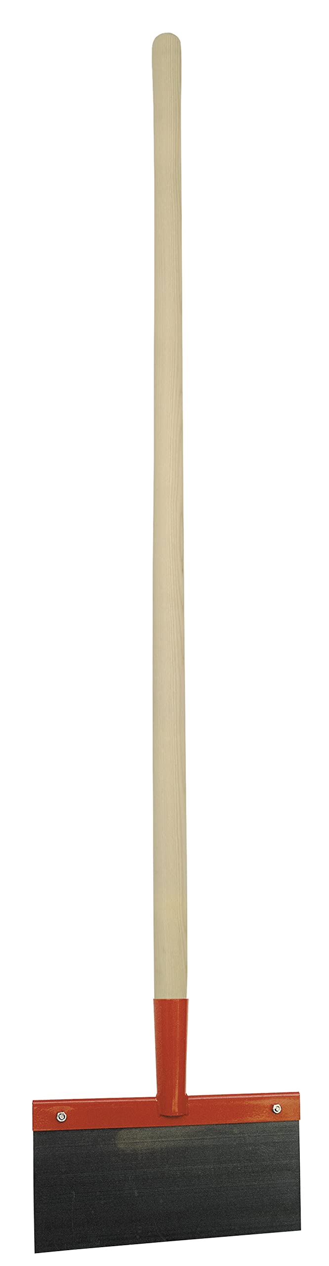 Kerbl Stossscharre 30cm mit Stiel 1 mm Blechstärke, (Schaber, Betonscharre, Eisstösser) ‎29268 Stoss