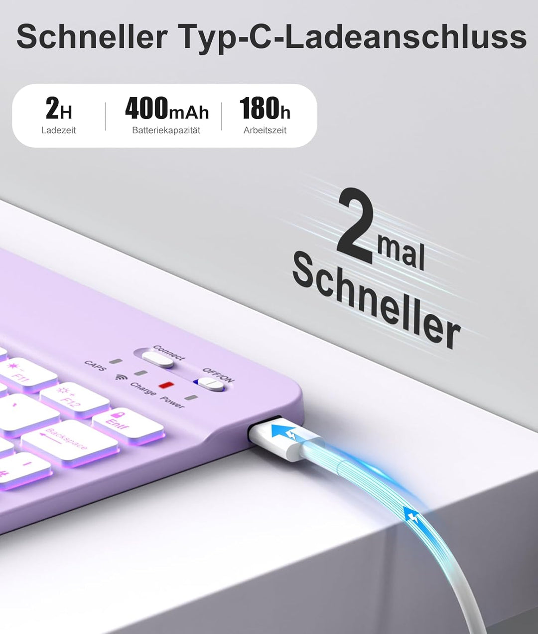 Vobafe Hülle mit Tastatur Kompatibel für iPad 9./ 8. /7. Generation 10.2 Zoll mit Stifthalter, Magne