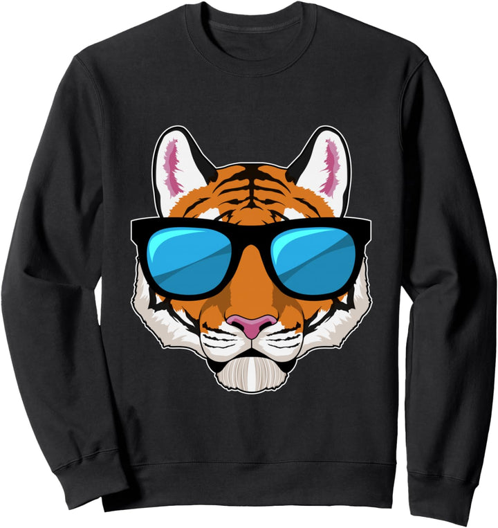 Tiger Sonnenbrille Sweatshirt