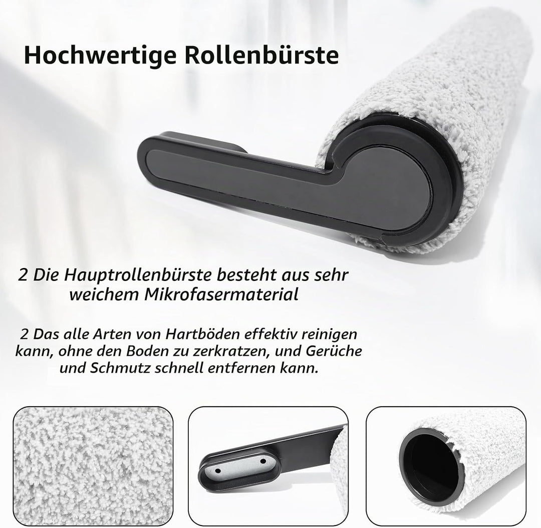 Bürstenrolle + Filter Ersatzteile für Tineco Floor One S7 PRO / S6 Nass-und Trockensauger, Zubehör 2