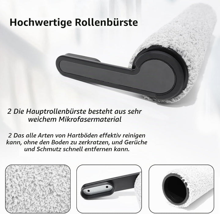 Bürstenrolle + Filter Ersatzteile für Tineco Floor One S7 PRO / S6 Nass-und Trockensauger, Zubehör 2