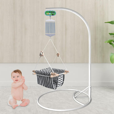 MIIWWOWO Elektrische Babyschaukel Steuerung Babyschaukel Automatischer Timer Schaukel Feder Babywipp