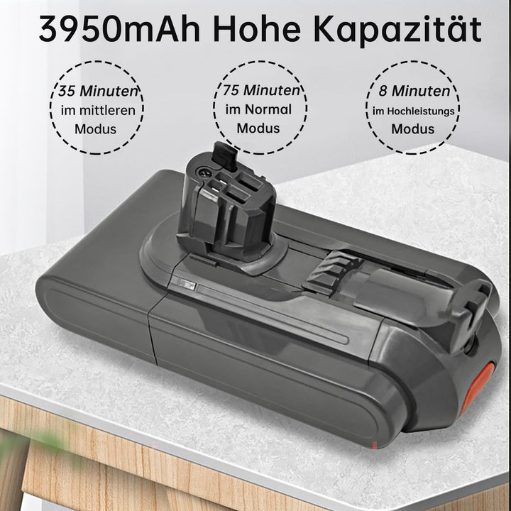V11 SV15 SV17 Akku für Dyson, 25.2V 3950mAh V11 Ersatz Click-in Akku, kompatibel mit V11/SV15/SV17/V