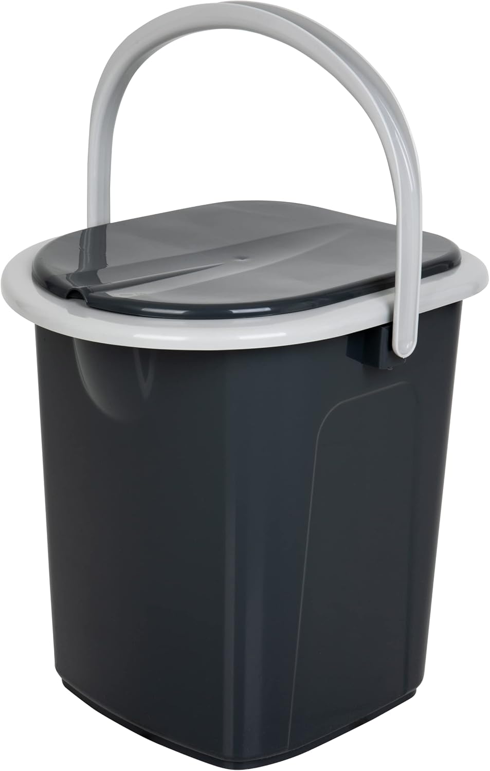 BranQ - Home essential 100% recycelt Kunststoff PP, Ökologisch, Mobile Campingtoilette 22 Ltr mit ma