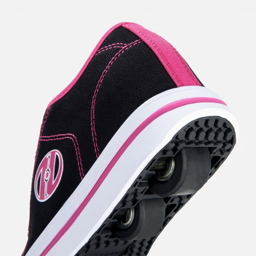 Heelys Mädchen Classic Sneaker 35 EU Schwarz Black White Hot Pink Black White Hot Pink, 35 EU Schwar