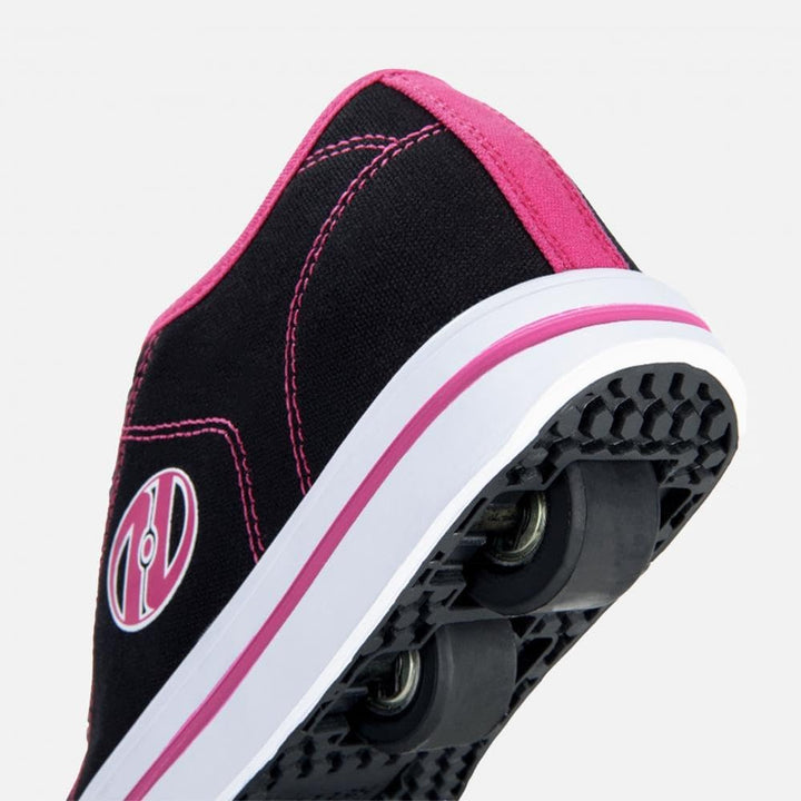 Heelys Mädchen Classic Sneaker 35 EU Schwarz Black White Hot Pink Black White Hot Pink, 35 EU Schwar