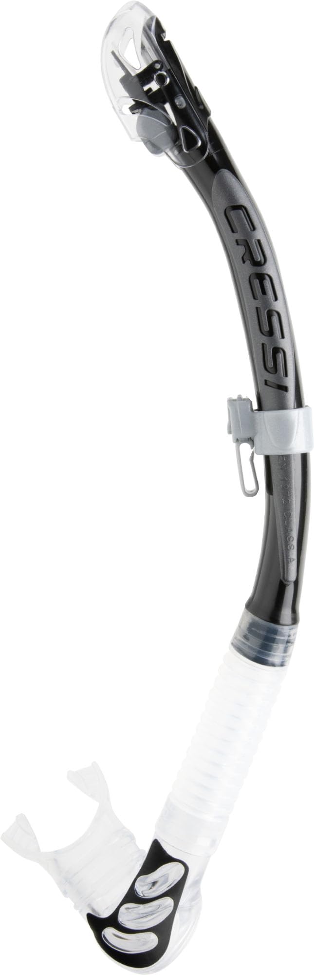 CRESSI Alpha Ultra Dry Snorkel - Trockenschnorchel zum Tauchen, Freitauchen und Schnorcheln, Einheit