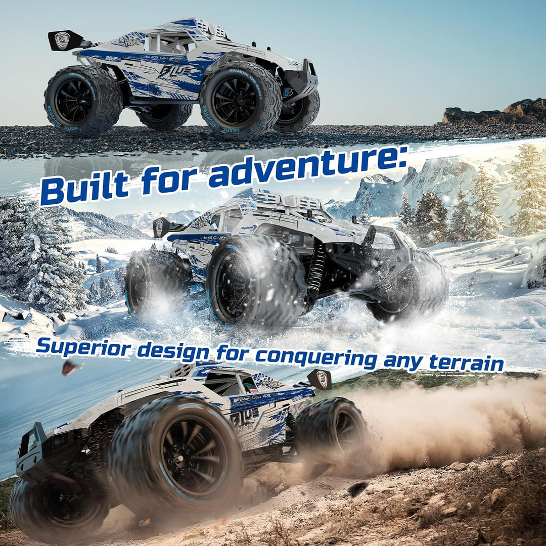 DEERC 9003E 1:14 RC-All-Terrain-Autos, 40 km/h Hochgeschwindigkeits-Offroad-RC-Truck, 4WD-Fernsteuer