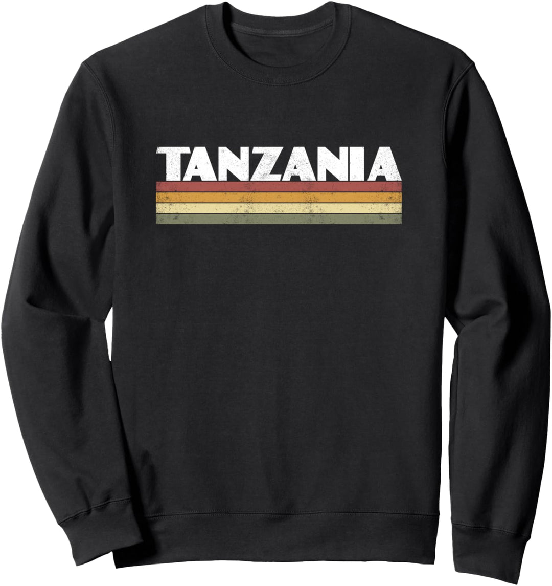 Tansania Tansanische Retro Stolzer Tansanier Sweatshirt
