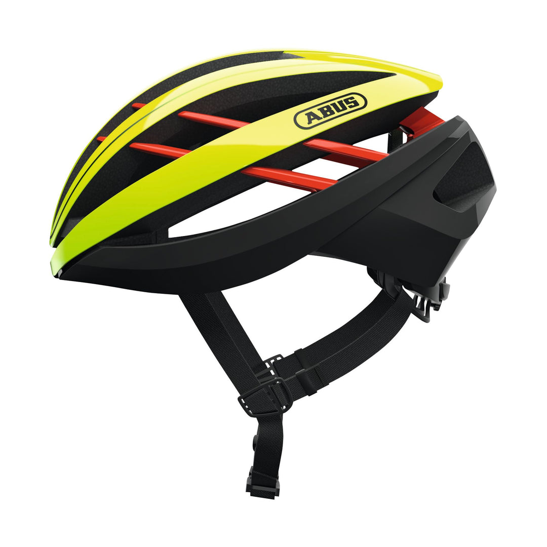 ABUS Rennradhelm Aventor - Fahrradhelm für professionellen Radsport - gute Ventilationseigenschaften