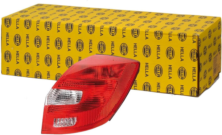 HELLA 9EL 354 258-031 Heckleuchte - Glühlampe - links - für u.a. Skoda Fabia II (542), Links